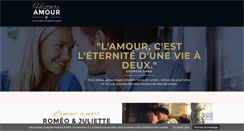 Desktop Screenshot of histoire-amour.com